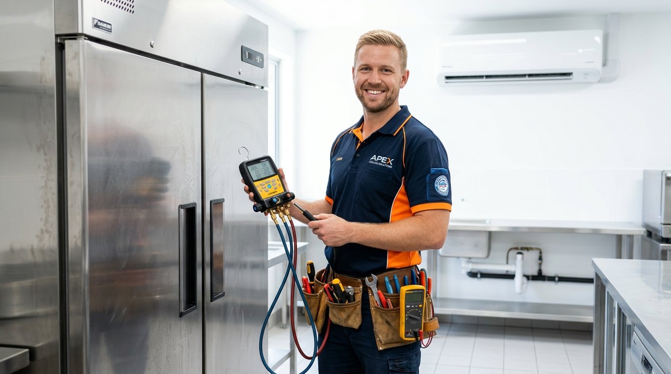 Técnico especializado em manutenção de Refrigeração e Ar-Condicionado do Conserto do Lar